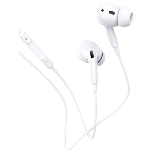 Наушники внутриканальные Remax RM-533 Earphone Jack 35мм 12 м цвет белый 110600₽