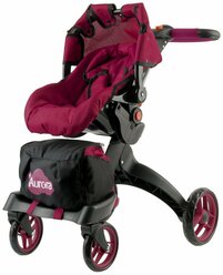 Коляска-трансформер Buggy Boom Aurora (9005) бордовый