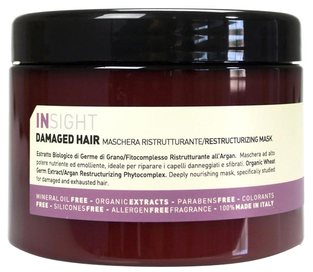 INSIGHT Маска для поврежденных волос / DAMAGED HAIR 500 мл