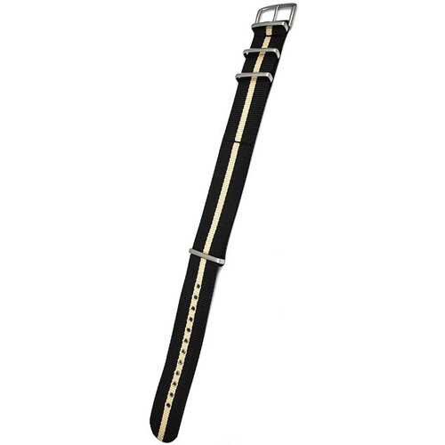 Ремешок traser, фактура плетеная, матовая, черный