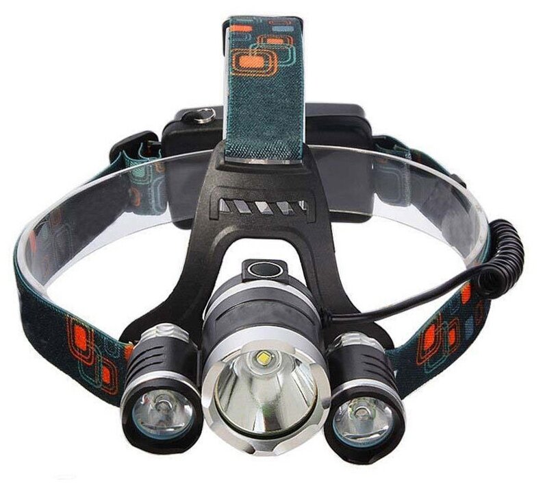Супермощный популярный налобный фонарь HL-720