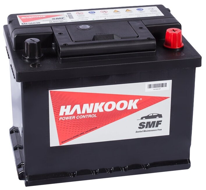 Автомобильный аккумулятор Hankook MF56030 60Ач 242х175х190