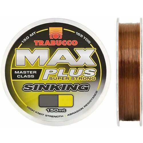 фото Леска trabucco max plus line sinking 0.22 150м