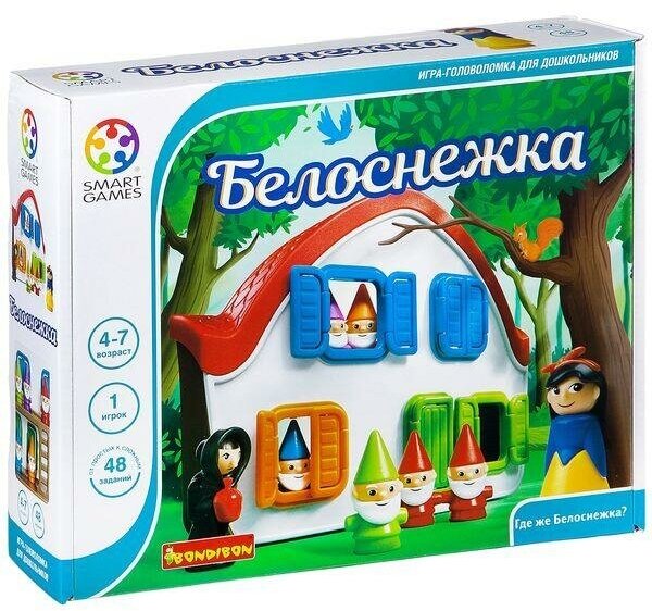 Bondibon (Бондибон) Логическая настольная игра "Белоснежка" Smart Games Bondibon