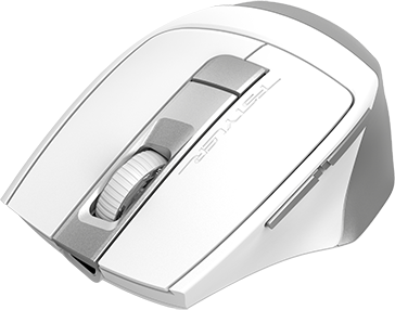 Мышь A4TECH Fstyler FB35C, оптическая, беспроводная, USB, белый [fb35c icy white] - фото №10