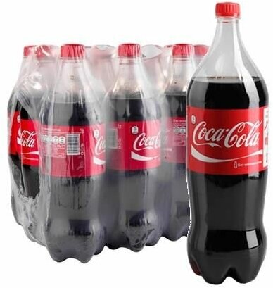 Газированный напиток Coca-Cola(Кока-Кола) 1л. classsic пэт x9шт(Грузия)