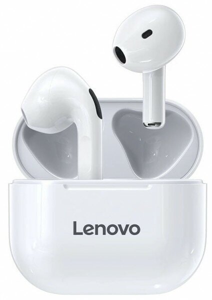 Беспроводные наушники Lenovo LP40 (белый)