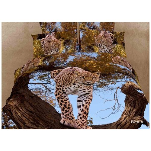 фото Постельное белье famille rs-153 (сатин) / евро (4 наволочки)