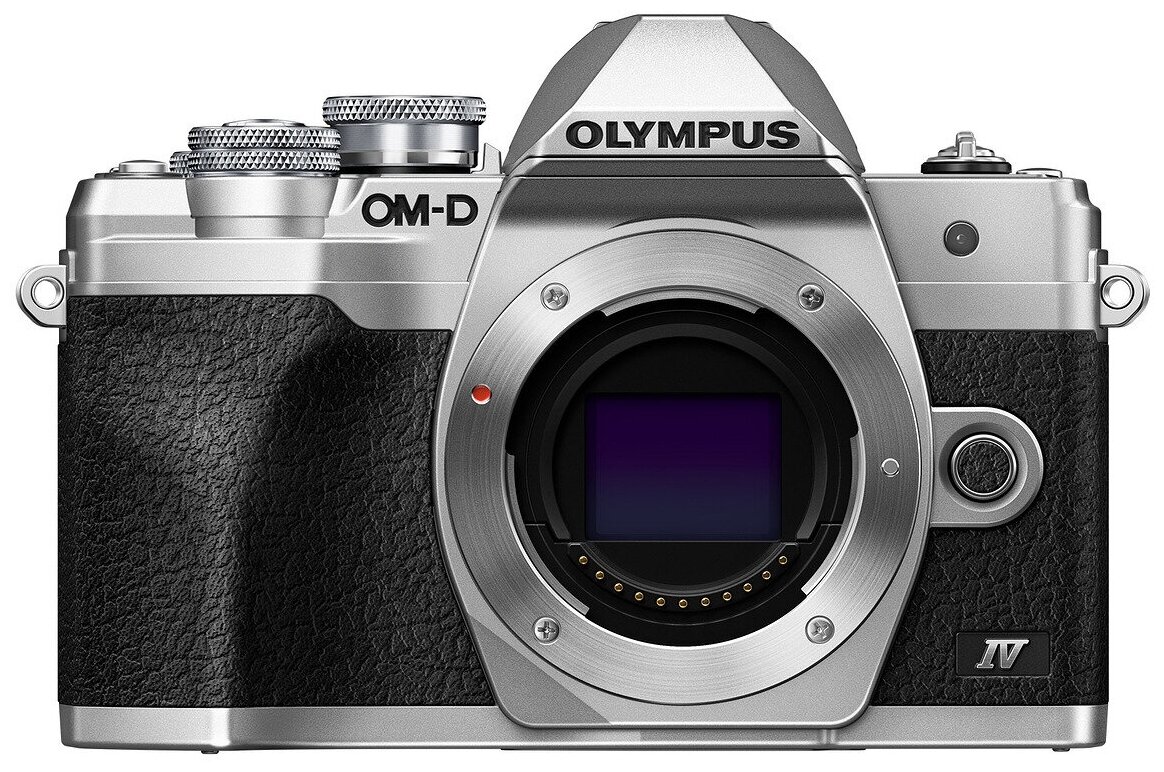 Беззеркальный фотоаппарат Olympus OM-D E-M10 Mark IV Body, серебристый