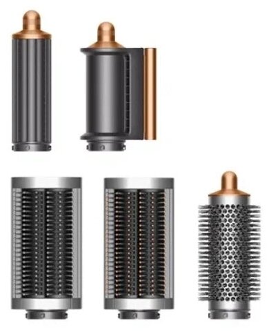 Фен-стайлер Dyson Airwrap complete HS05 (XC-Сингапур), bright copper/bright nickel - фотография № 4