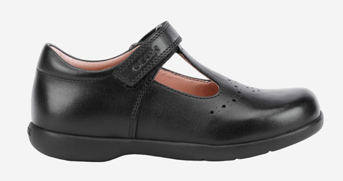 Туфли GEOX, натуральная кожа, размер 29, черный