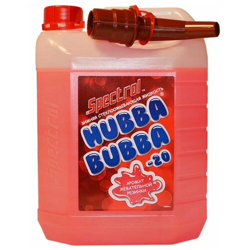 Жидкость для стеклоомывателя Spectrol Hubba Bubba, -20°C, bubble gum, 4 л