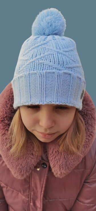 Шапка детская для девочки шапка детская шапка зимняя GLISSADE KIDS