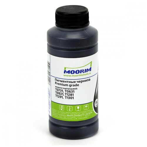 Чернила Moorim для Epson T0731/0921 100g Black Pigment