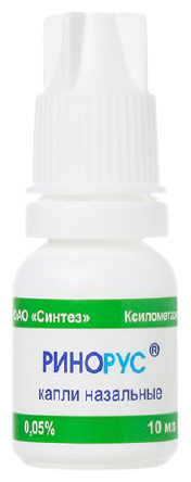 Картинки Ринорус капли наз. фл.-капельница, 0.05%, 10 мл