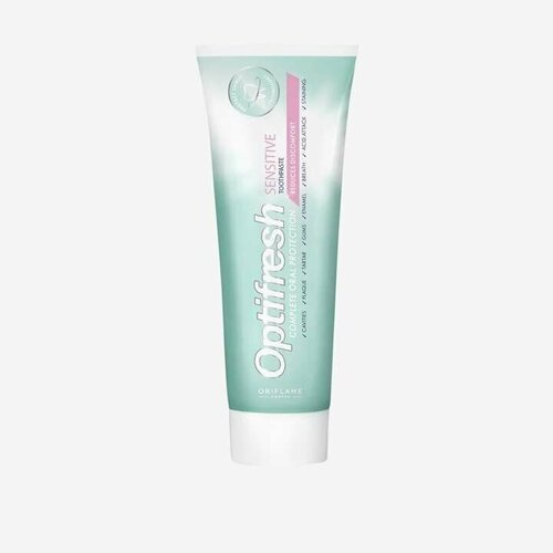 Зубная паста для чувствительных зубов Oriflame Optifresh, 75 мл