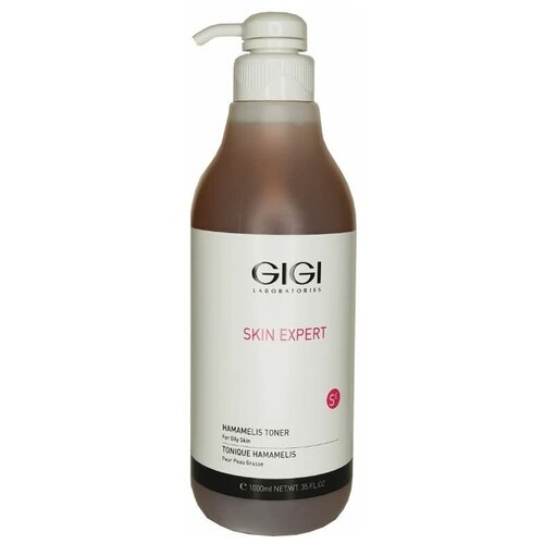 Gigi Тонер Skin Expert Hamamelis, 1000 мл gigi лосьон гамамелис hamamelis toner 250 мл gigi skin expert