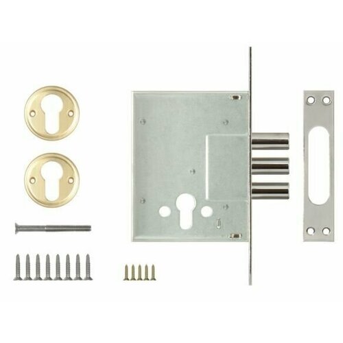 Врезной замок Kale (Кале) Kilit 257 (под цилиндр. механизм)