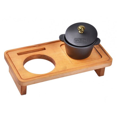 Кастрюля 0,3л на столике (33 х 17 х 7)см BRIZOLL