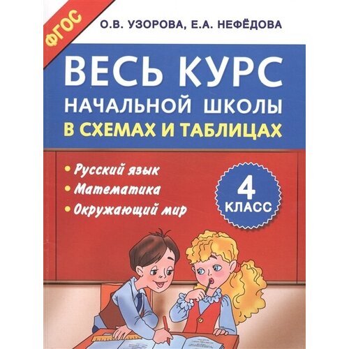 Весь курс начальной школы в схемах и таблицах. 4-й класс. Русский язык. Математика. Окружающий мир