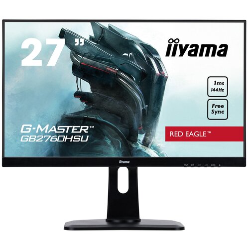 фото Монитор iiyama g-master gb2760hsu-1 27", черный