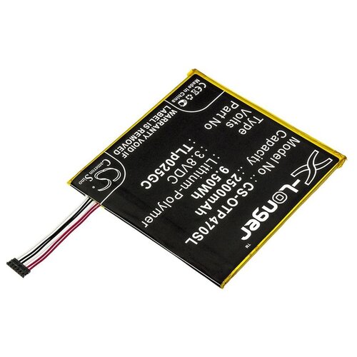 фото Аккумулятор для телефонов alcatel one touch pixi 4 7.0 cameron sino