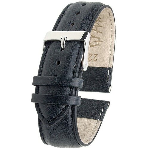 фото Ремешок mindspace, натуральная кожа, для мужчин, черный