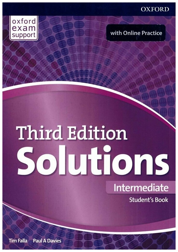 Solutions (3rd edition) Intermediate Student's Book Учебник