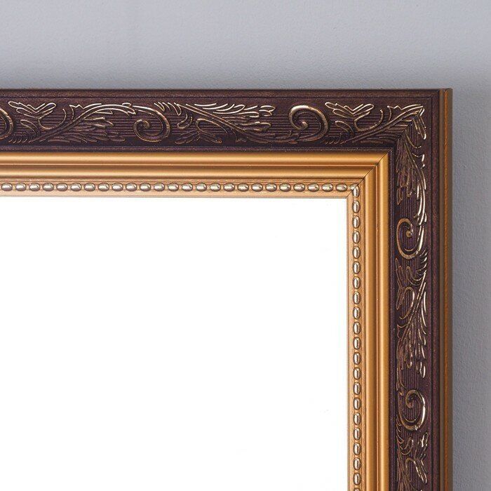 Зеркало "Симфония", настенное 50х95 cм, рама пластик, 48 мм - фотография № 5