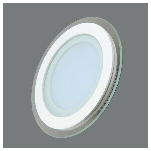 Светильник Elvan 705R-12W-4000-Wh, LED, 12 Вт, 4000, цвет арматуры: белый, цвет плафона: бесцветный - фотография № 10