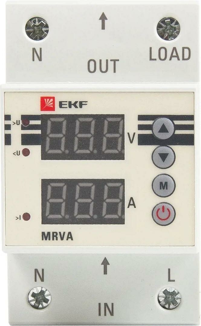 Реле контроля напряжения EKF MRVA-50A - фотография № 2