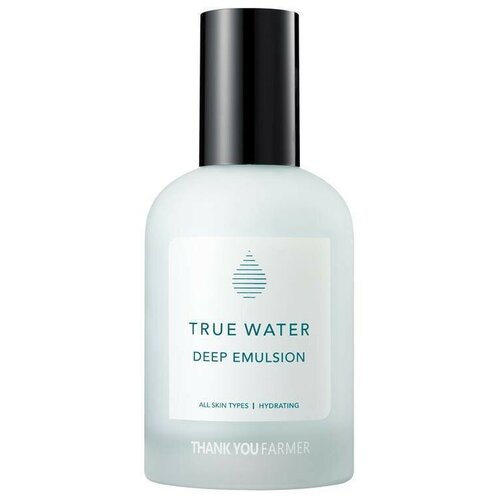 Thank You Farmer True Water Deep Emulsion Эмульсия для лица с эффектом глубокого увлажнения, 130 мл thank you farmer крем для лица с эффектом глубокого увлажнения