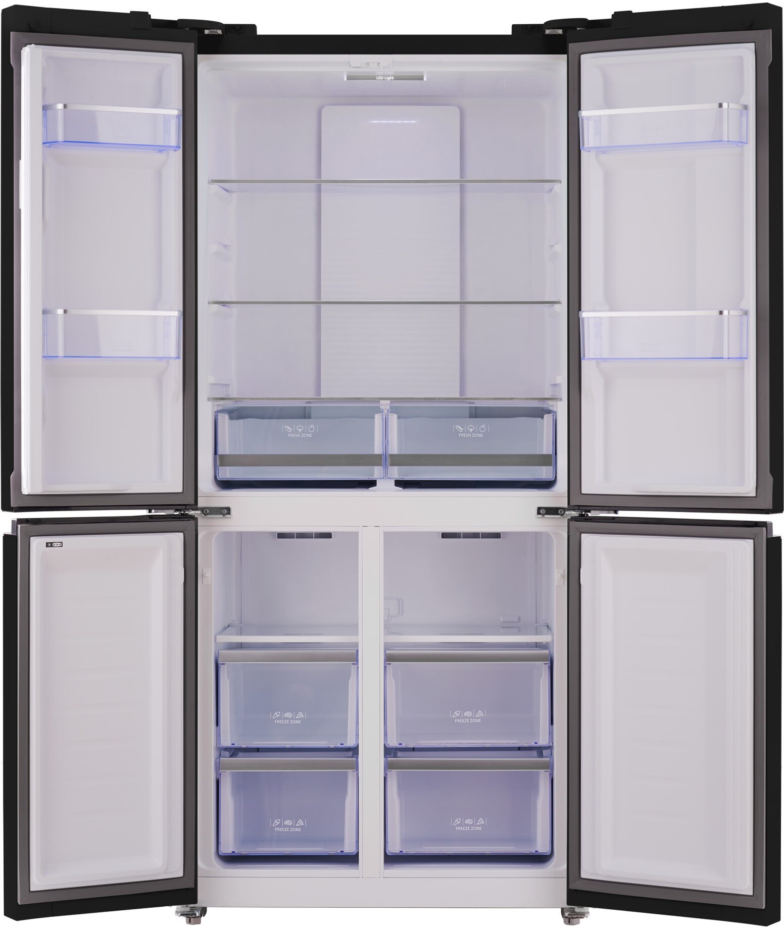 Холодильник TESLER RCD-482I GRAPHITE - фотография № 2