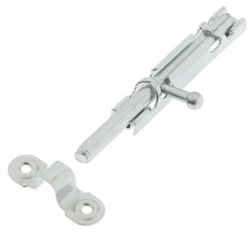 фото Задвижка накладная теропром ЗТ (Ц. Д), покрытие цинк, 1 шт. ТероПром 5299306