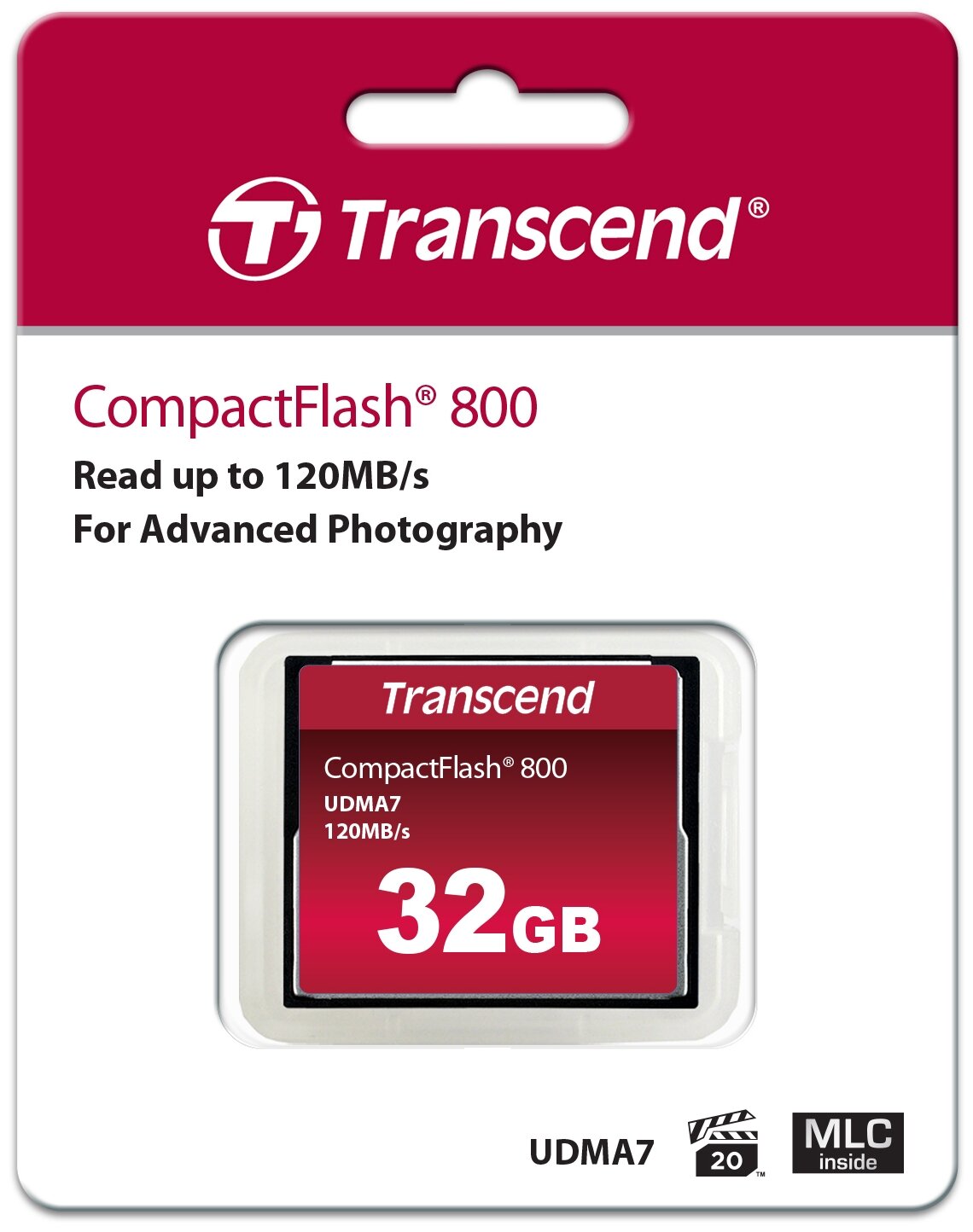 Карта памяти Compact-Flash Transcend - фото №2