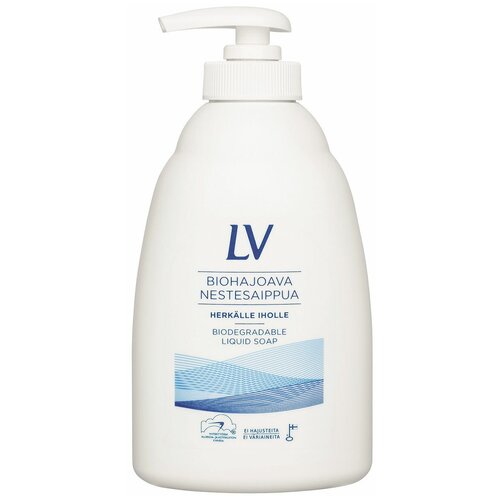 LV Мыло жидкое Biodegradable Liquid Soap, 300 мл, 340 г