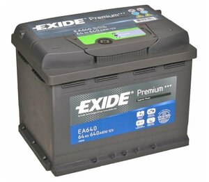 EXIDE EA640 Аккумулятор — купить в интернет-магазине по низкой цене на  Яндекс Маркете