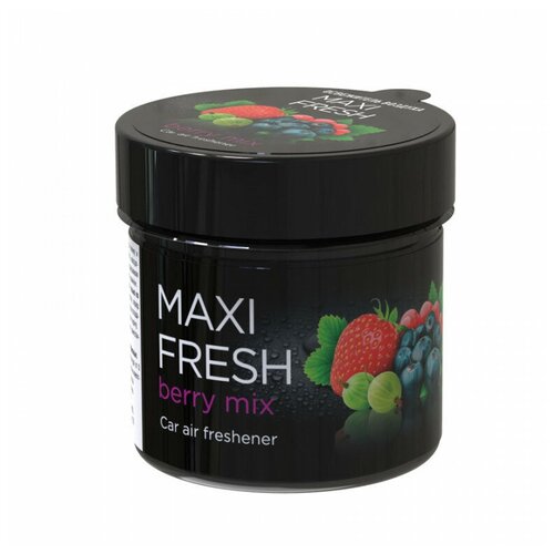 Maxifresh Ароматизатор для автомобиля CMF-107 Berry Mix 100 г фруктовый черный