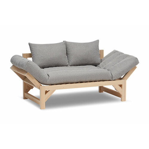 Диван кушетка Амбер-2 серый 170x76x76 см