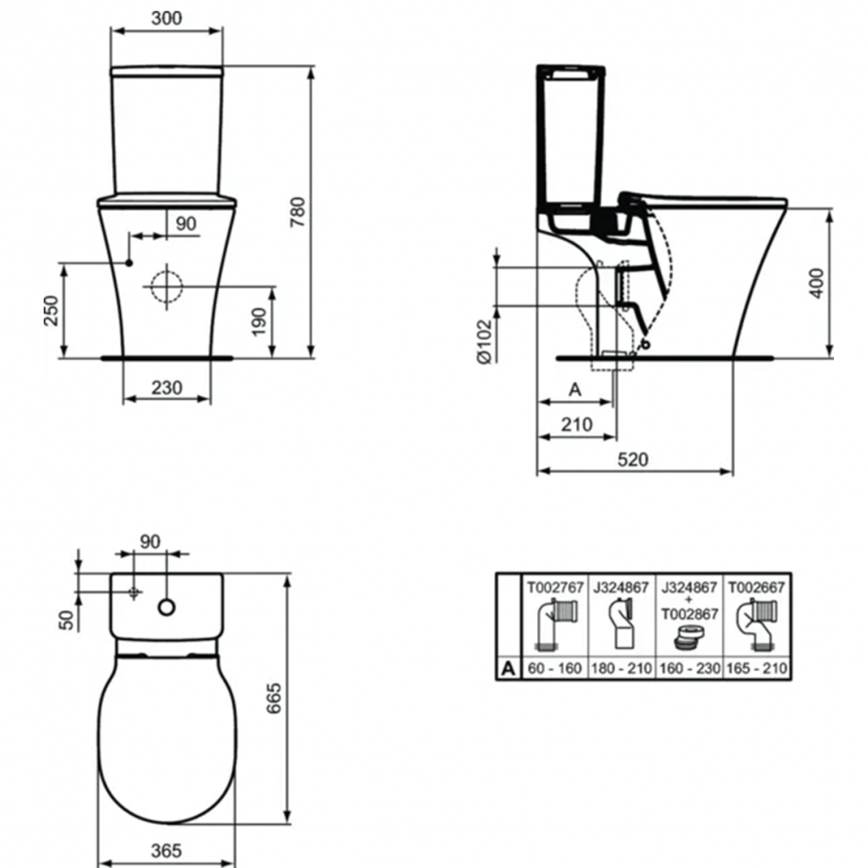 Сливной бачок Ideal Standard - фото №10