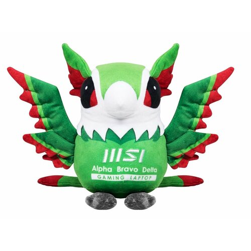 Мягкая игрушка MSI Thunder Bird Doll, Птица Грома, полиэстер, зелёный H01-0001925