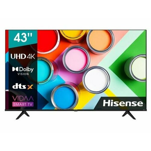 DLED Телевизор 43 HISENSE 43A6K черный 29000₽