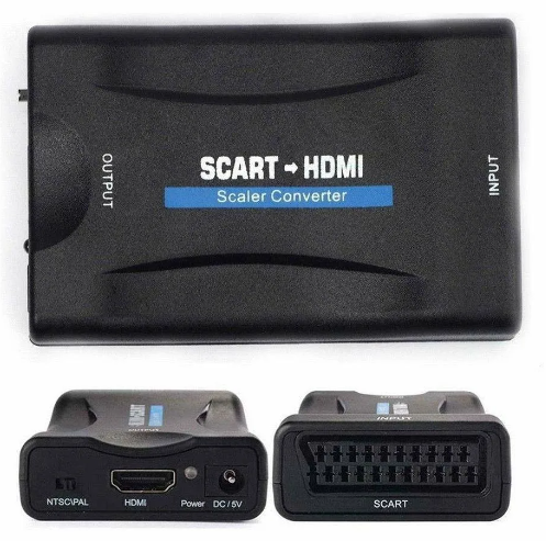 Конвертер из SCART в HDMI от сети 220В