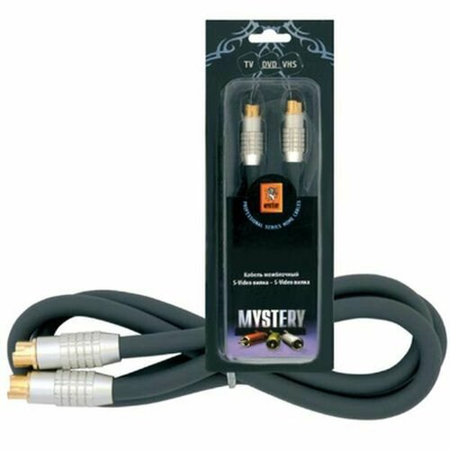 Кабели MYSTERY SVC-15 PRO видеокабель для раздельной передачи сигналов яркости и цветности в видеосистемах высокого класса 415₽