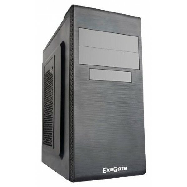 Корпус ATX Exegate EX269431RUS miditower, UN400, 120mm 2*USB, Audio, black - фото №8