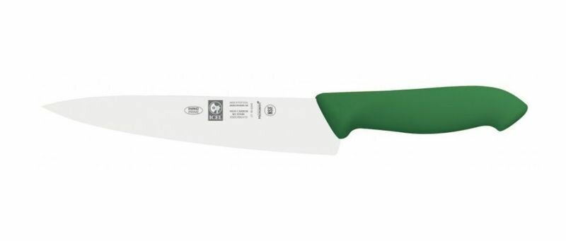 Нож поварской 160/280 мм Шеф зеленый HoReCa Icel