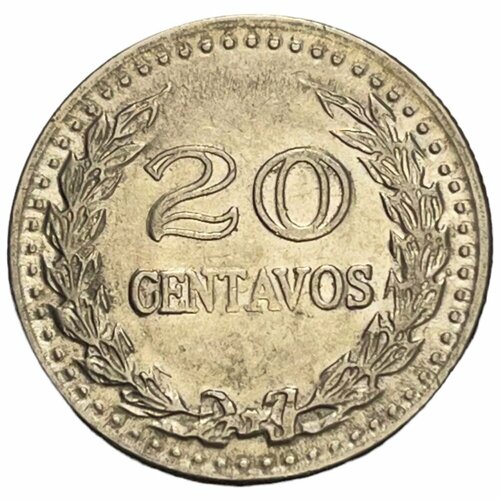 Колумбия 20 сентаво 1973 г. колумбия 20 сентаво 1968 г 3