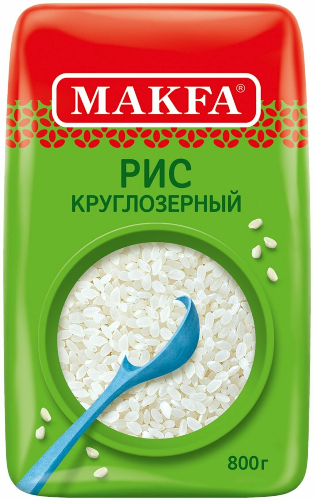 Рис круглозерный MAKFA, 800 г - 5 шт.