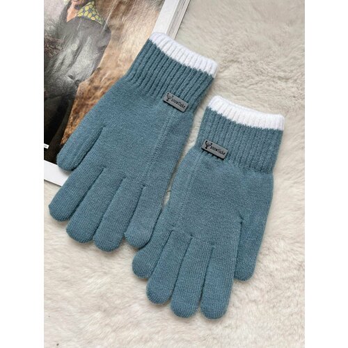 фото Перчатки , размер 7-9, зеленый, белый own accessories