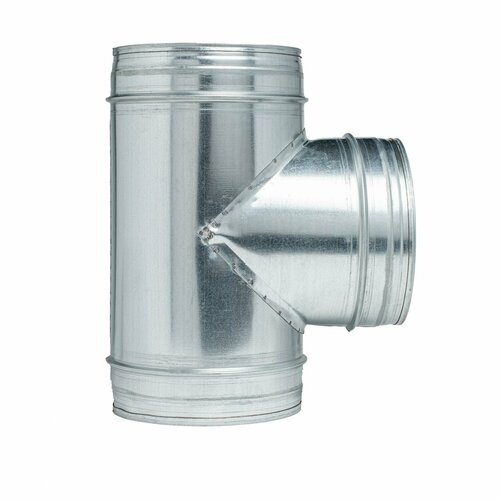 фото Тройник круглый цинк ф250-410 - ф250-80 (ст. оц.0,50), вентстор vent store